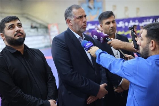 در حاشیه برگزاری اردوی تیم ملی کشتی فرنگی جوانان در اهواز :